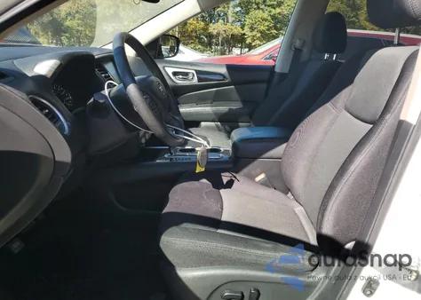 2019 Nissan Pathfinder S z USA, uszkodzony, nr VIN 5N1DR2MN9KC603339